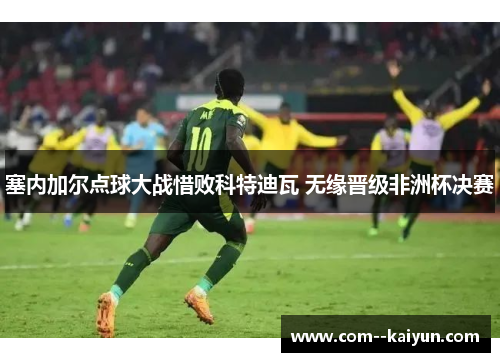 塞内加尔点球大战惜败科特迪瓦 无缘晋级非洲杯决赛 塞内加尔点球大战惜败科特迪瓦 无缘晋级非洲杯决赛